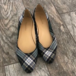Talbots plaid flats